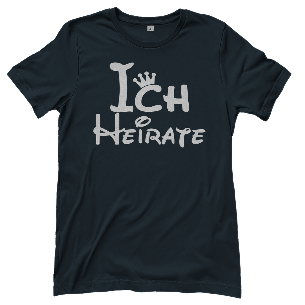 T-Shirt Frauen- Ich heirate