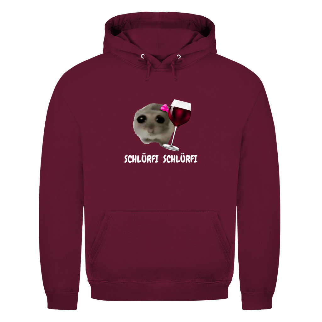 Unisex Hoodie-Wein Schlürfi Schlüfi