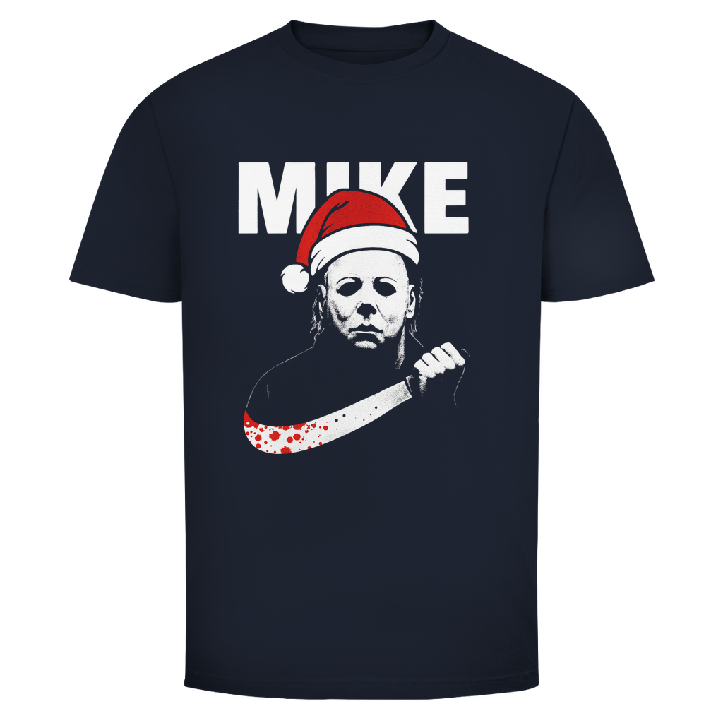 Mike Xmas Edition Weihnachtsshirt in Navy