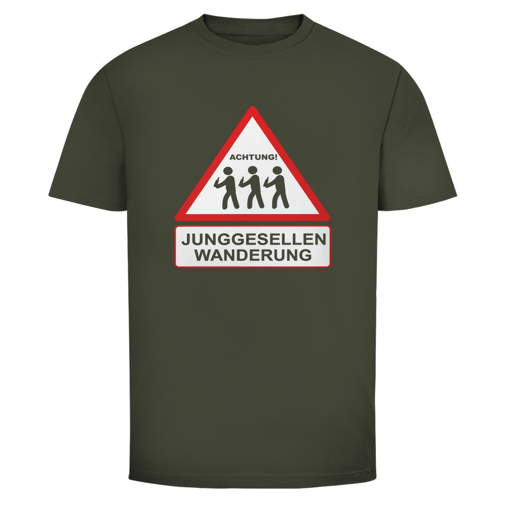 T-Shirt Männer- Junggesellenwanderung