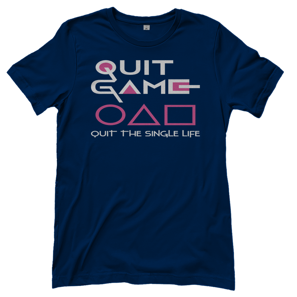 T-Shirt Frauen-Quit Game