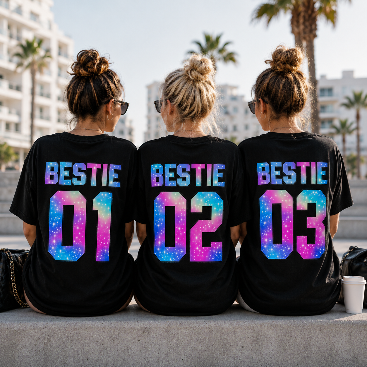 Bestie 01, 02 & 03 | Beste Freundinnen Shirt Bundle