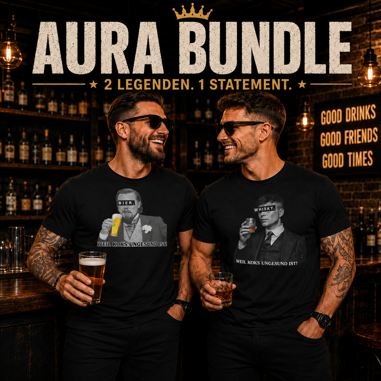 Weil Koks ungesund ist Shirt Bundle