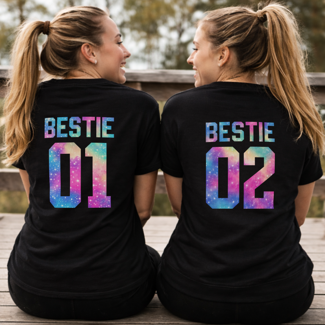 Bestie 01 & Bestie 02 x Beste Freunde Shirt Bundle