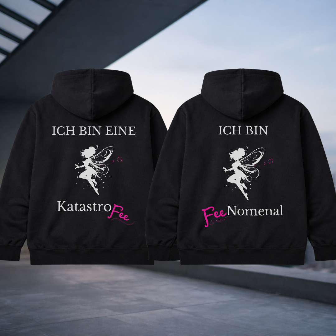 Ich bin eine KatastroFee Rückendruck x FEEnomenal Rückendruck Hoodie Bundle