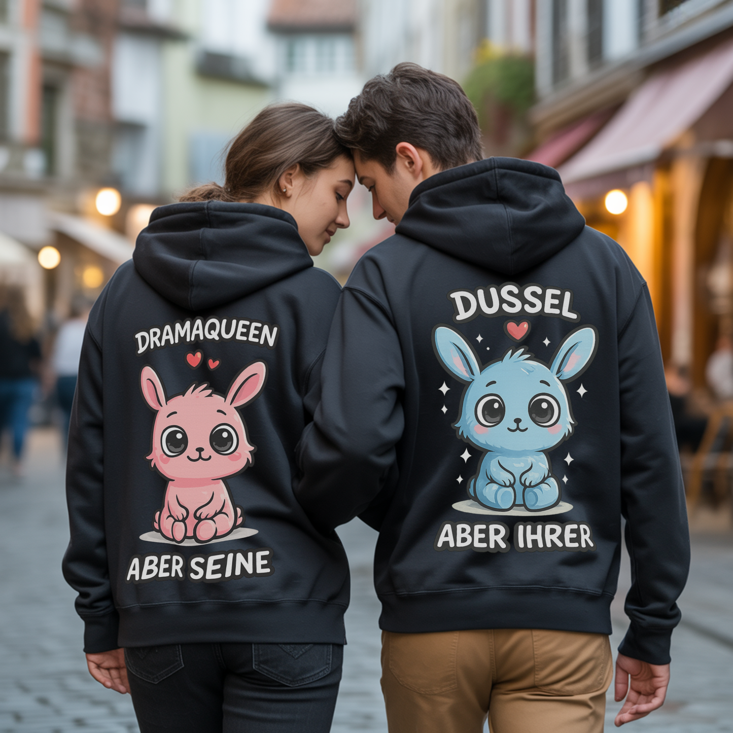 Dussel aber ihrer x Dramaqueen aber seine Rückendruck Pärchen Bundle