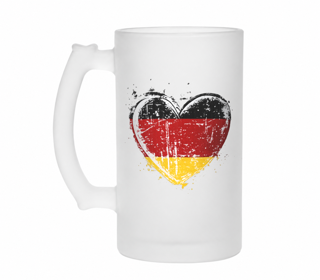 Deutschland Herz | Bierglas