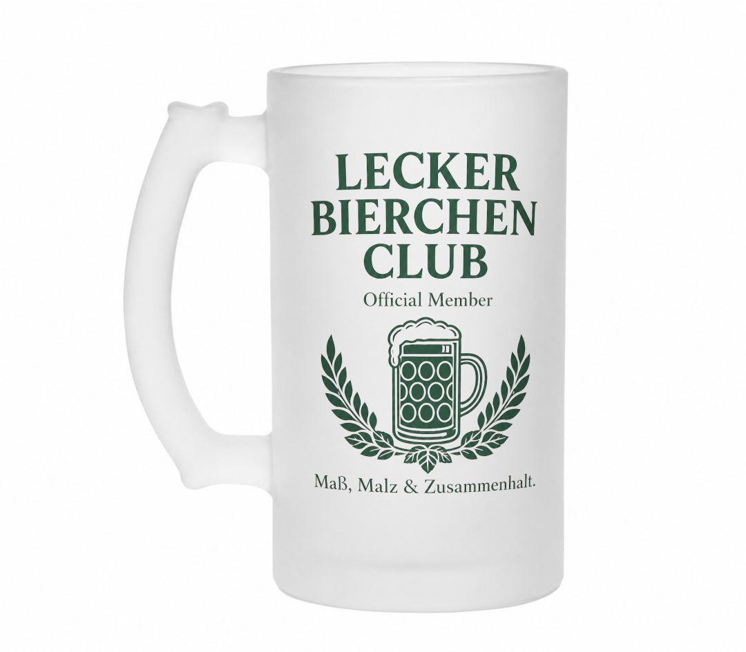 Lecker Bierchen Club Volksfest Edition | Bierglas
