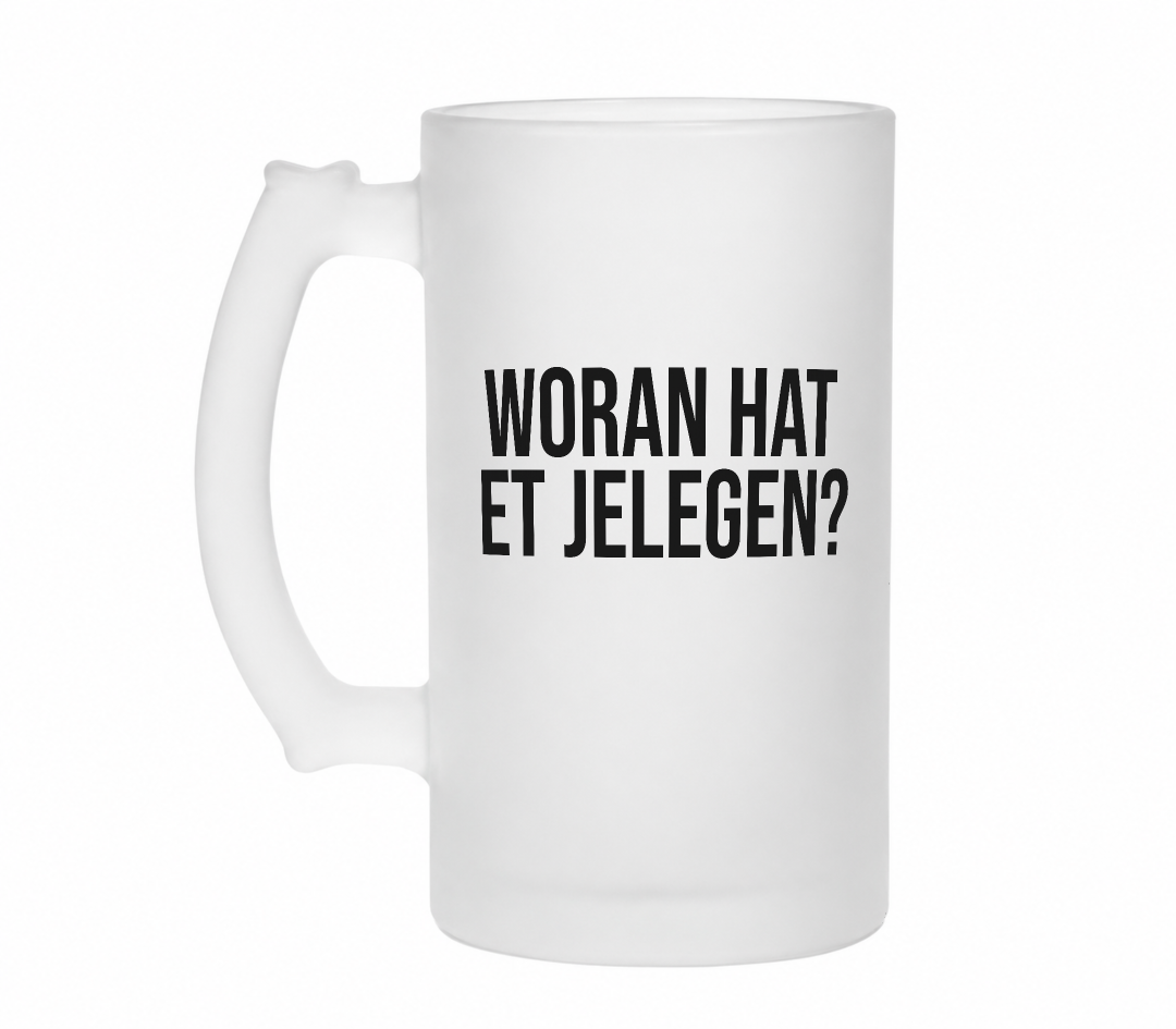 Woran hat Et Jelegen? | Bierglas
