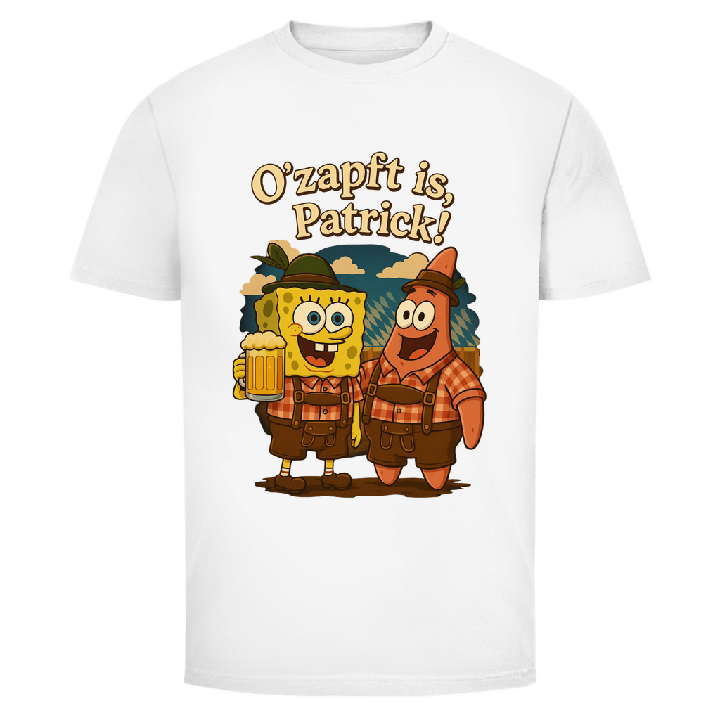 Unisex Wiesn Shirt– „O’zapft is, Patrick!“