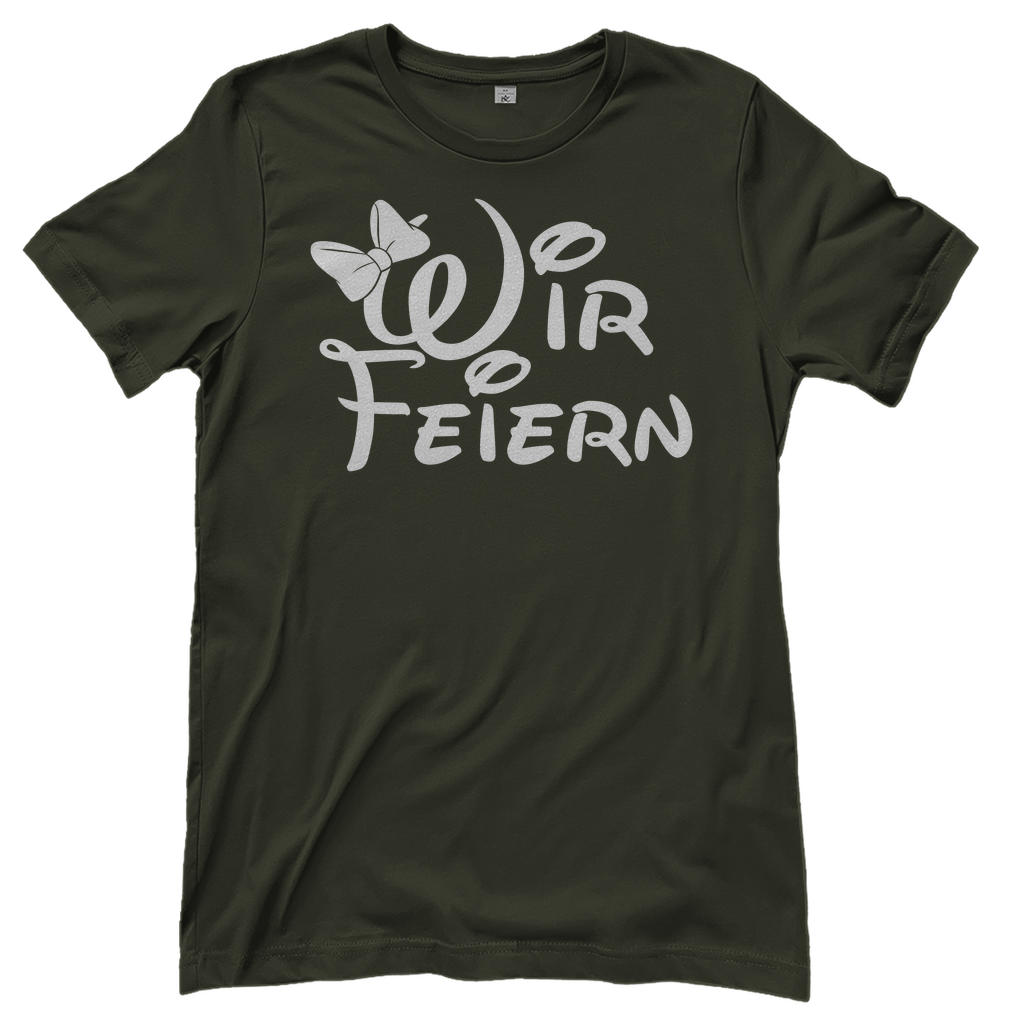 T-Shirt Frauen- Wir feiern