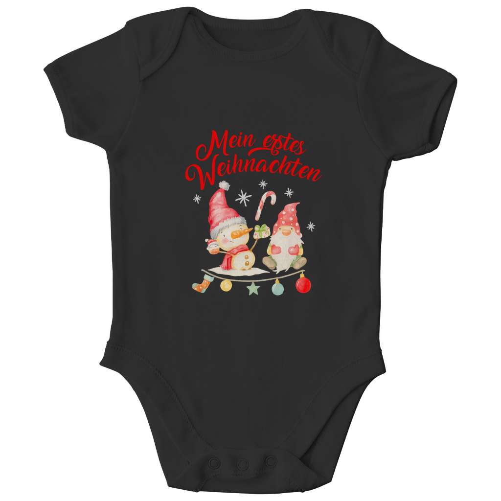 Mein erstes Weihnachten Motiv | Baby Body Kurzarm