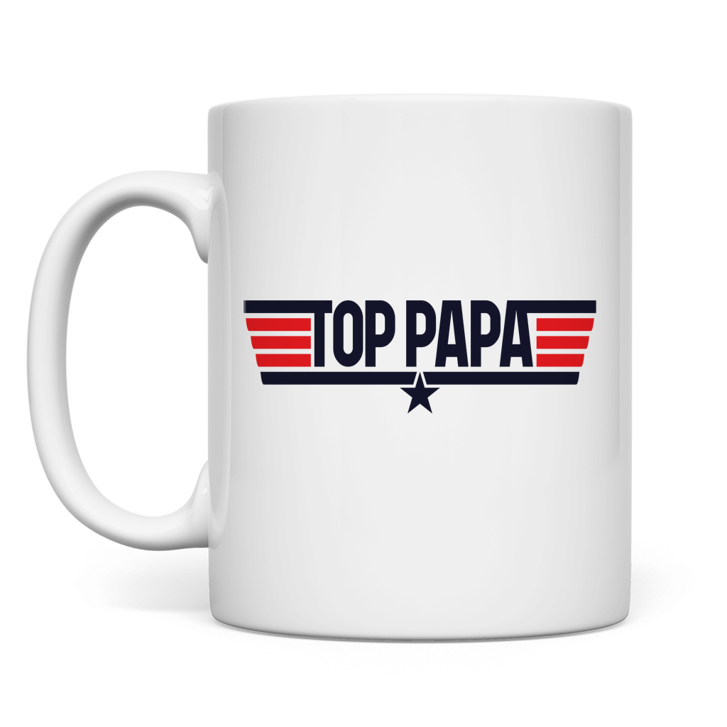 Top Papa Tasse – Cooles Geschenk für starke Väter