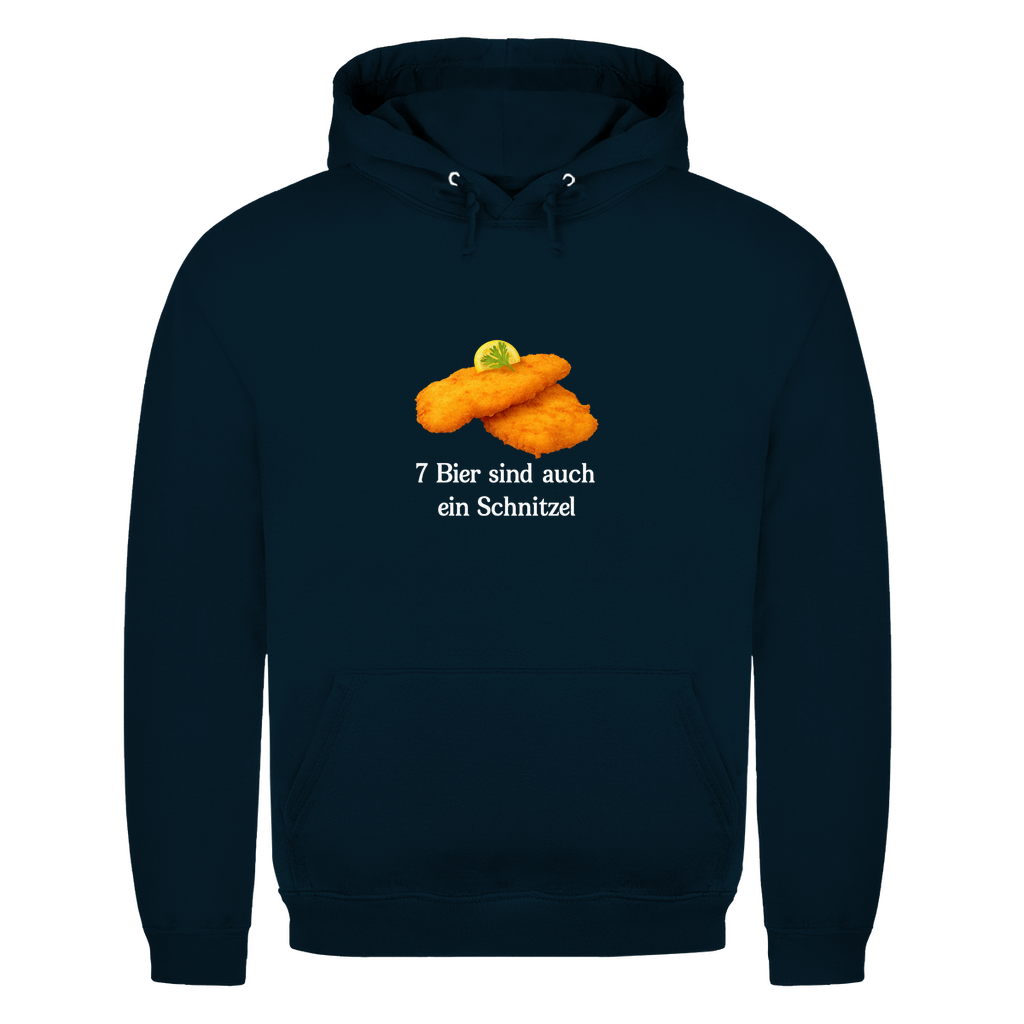 7 Bier sind auch ein Schnitzel | Unisex Hoodie