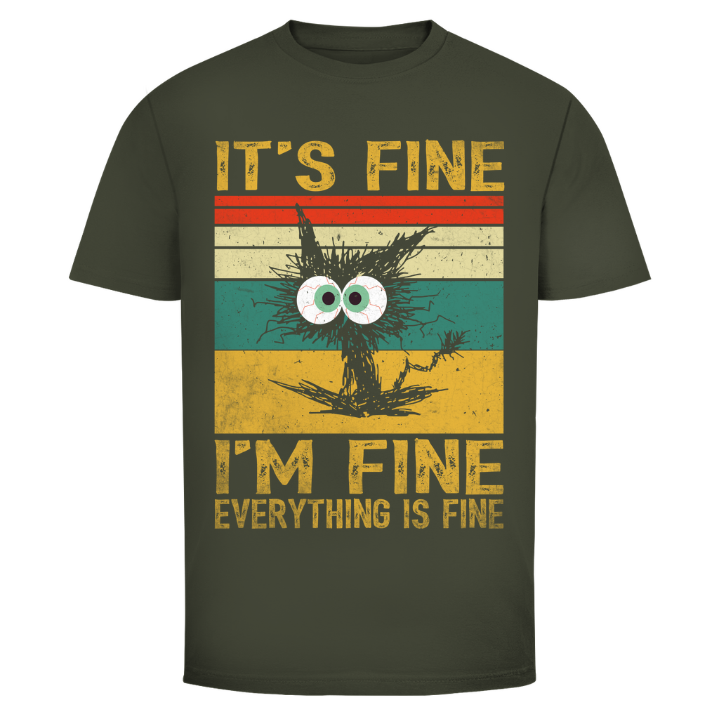 T-Shirt Männer- It’s Fine I’m Fine