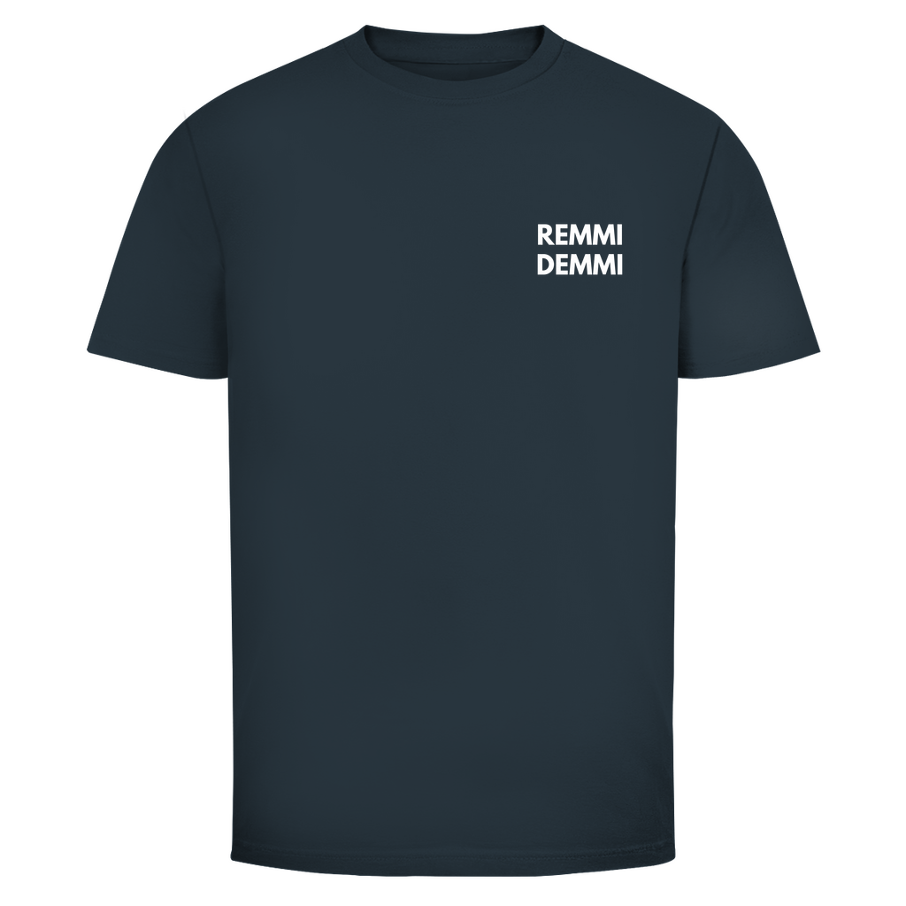 T-Shirt Männer- REMMI DEMMI Minimalistisch