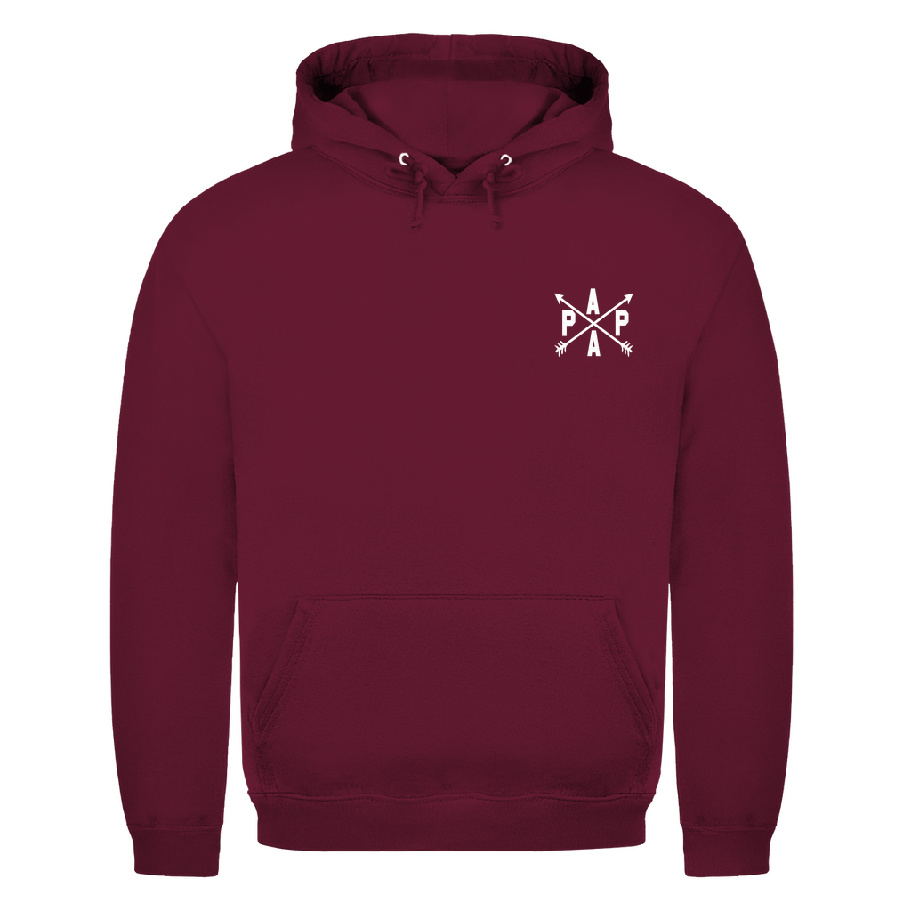 Hoodie Männer– Gekreuzte Pfeile & minimalistisches Design