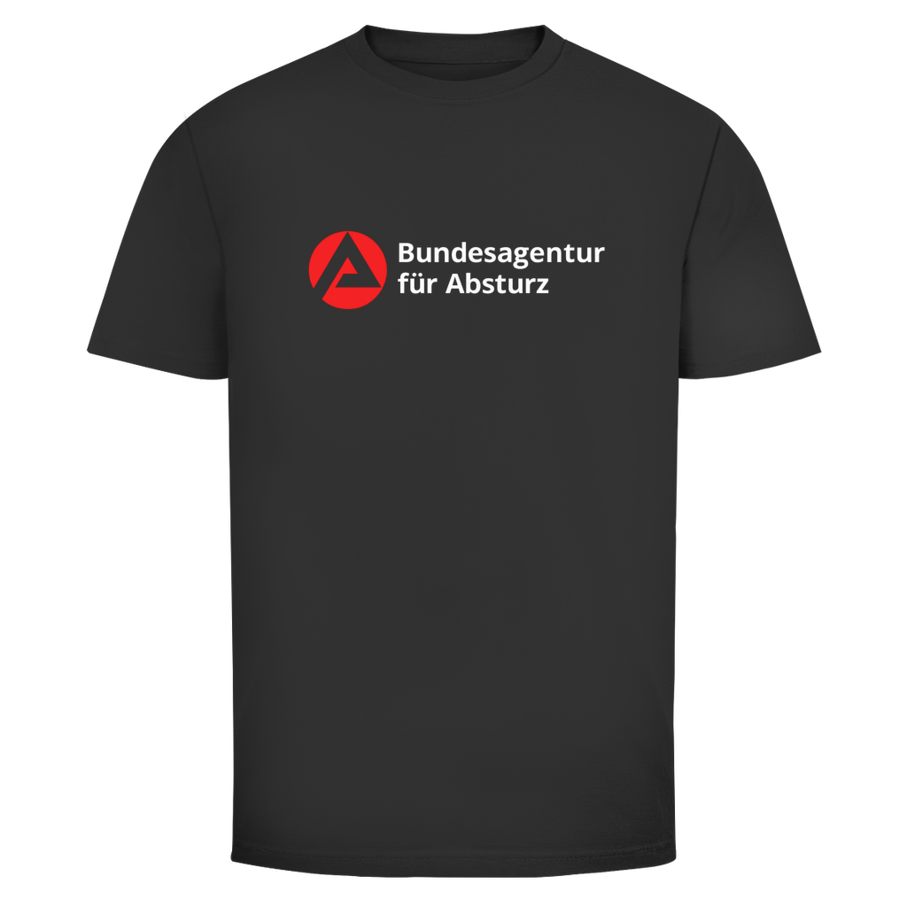 Bundesagentur für Absturz T-Shirt in Schwarz