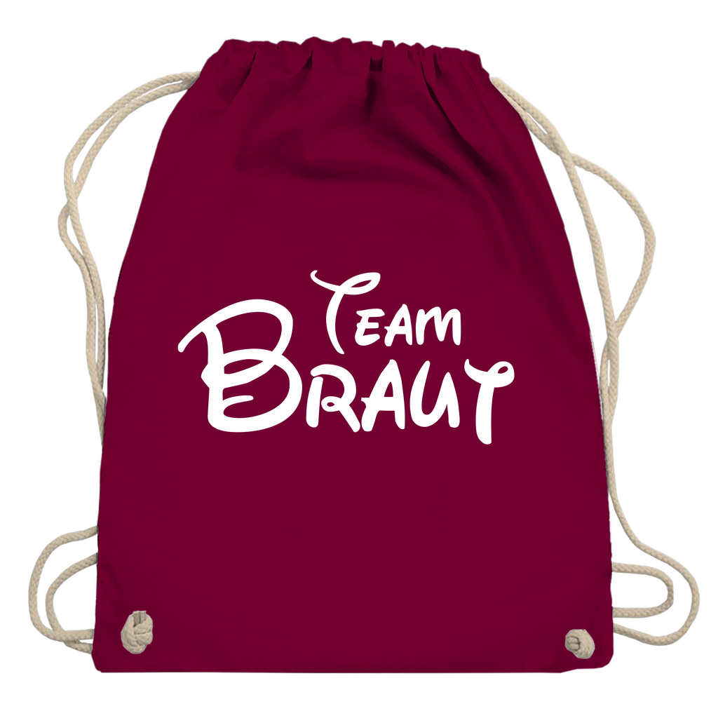 Turnbeutel Team Braut White