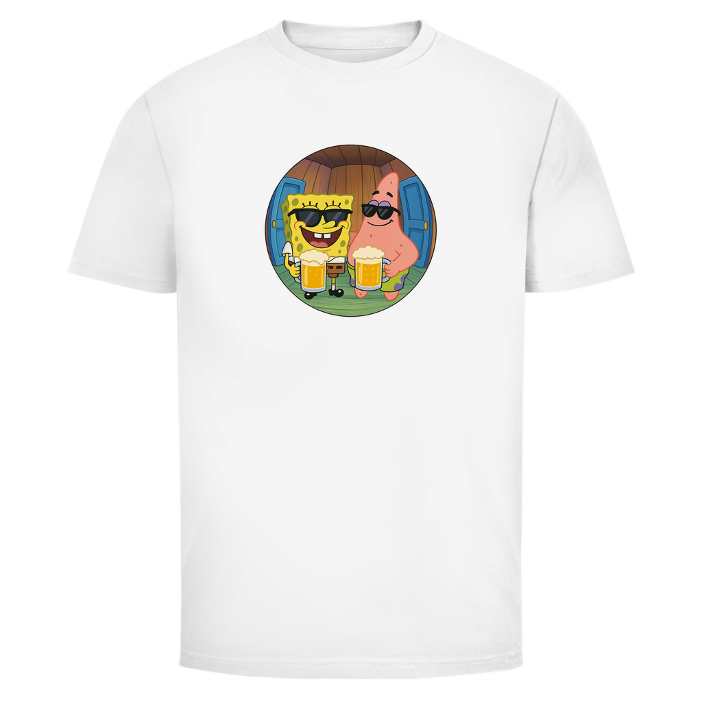 Bierbuddy T-Shirt in Weiß