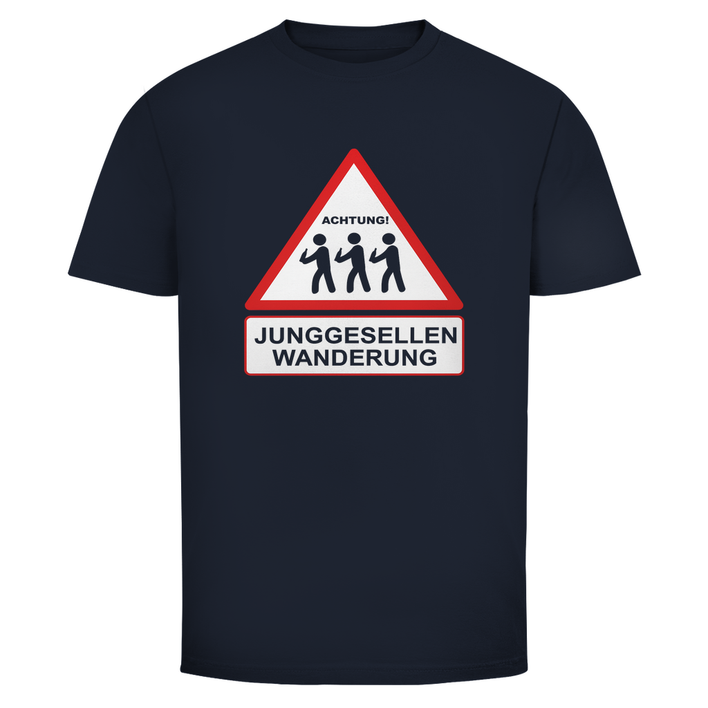 T-Shirt Männer- Junggesellenwanderung