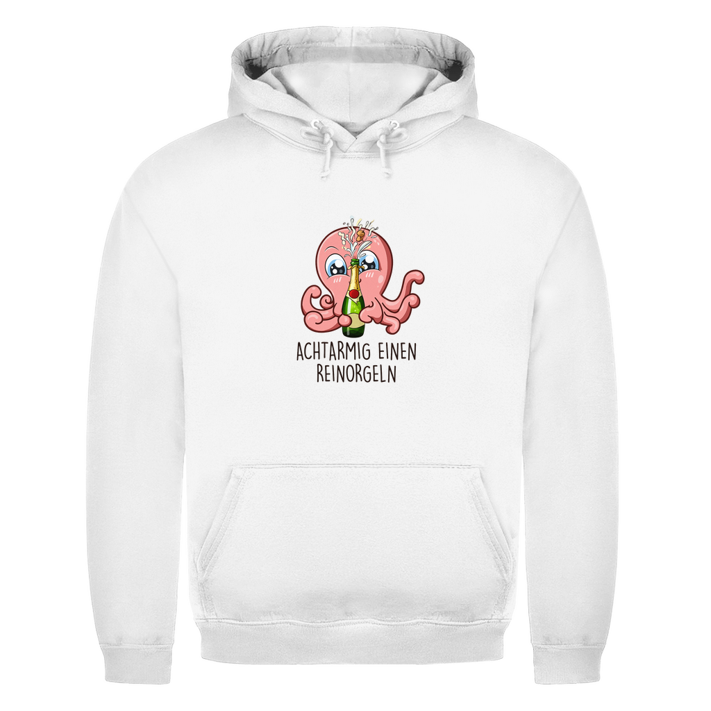 Achtarmig einen reinorgeln Sekt | Unisex Hoodie