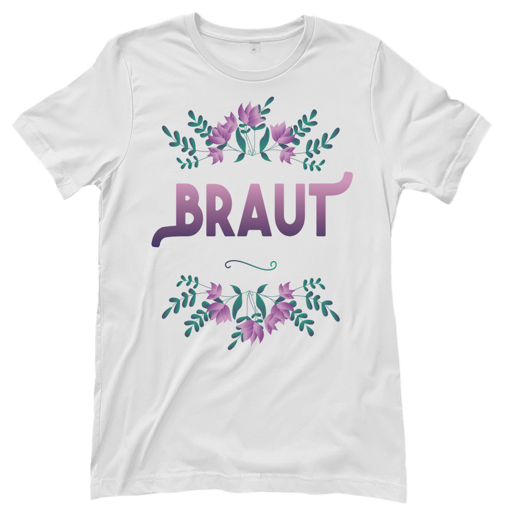 T-Shirt Frauen-Braut