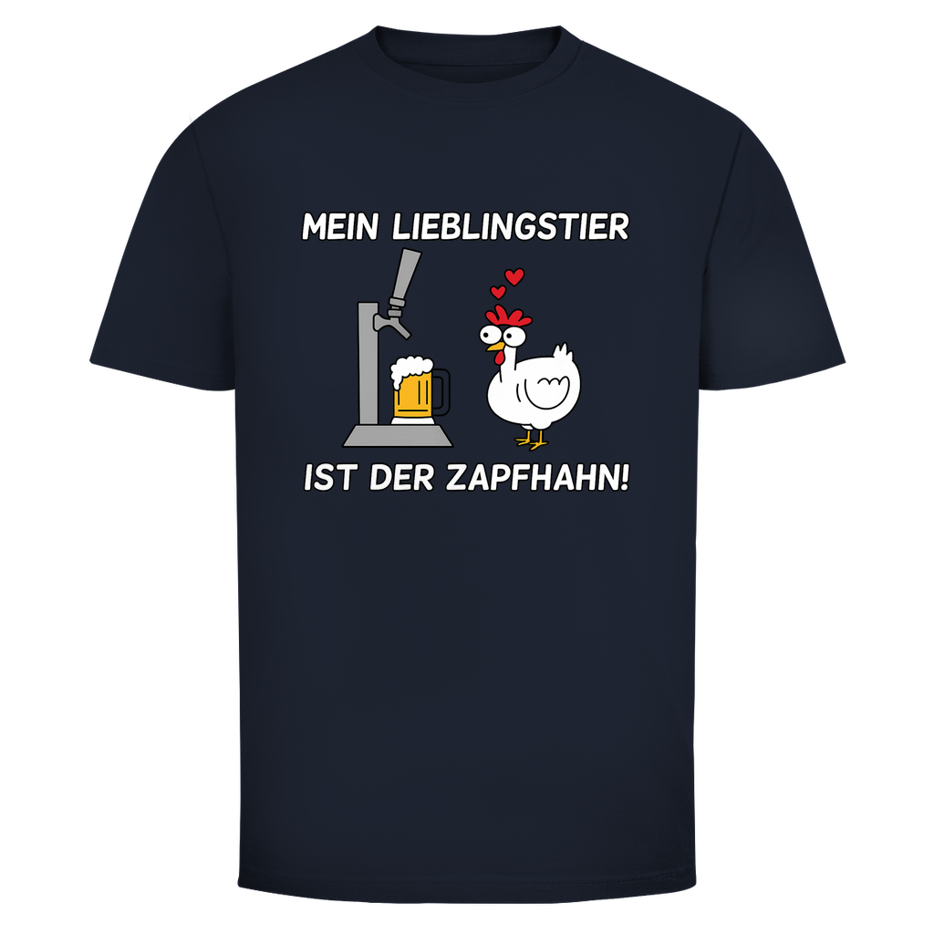 T-Shirt Männer – Mein Lieblingstier ist der Zapfhahn