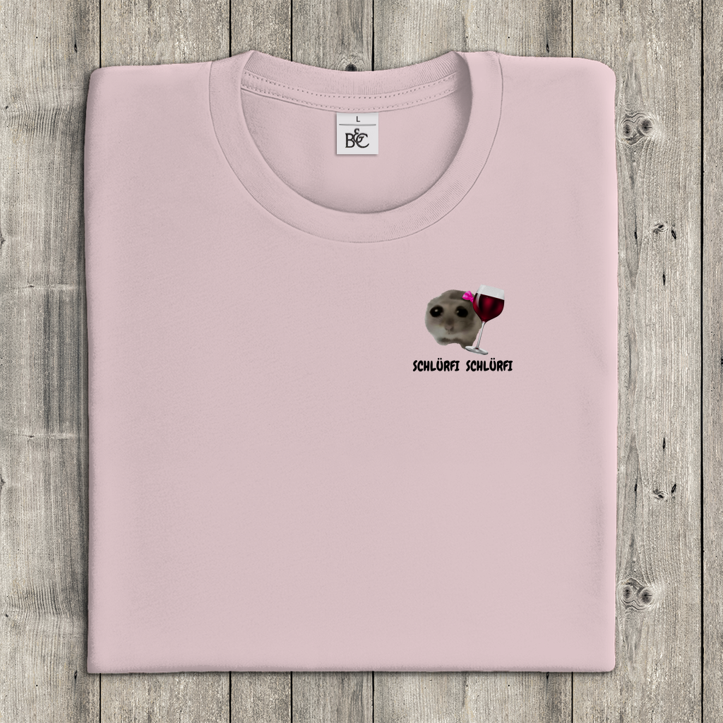 T-Shirt Frauen Minimaslistisch-Schlürfi Schlürfi