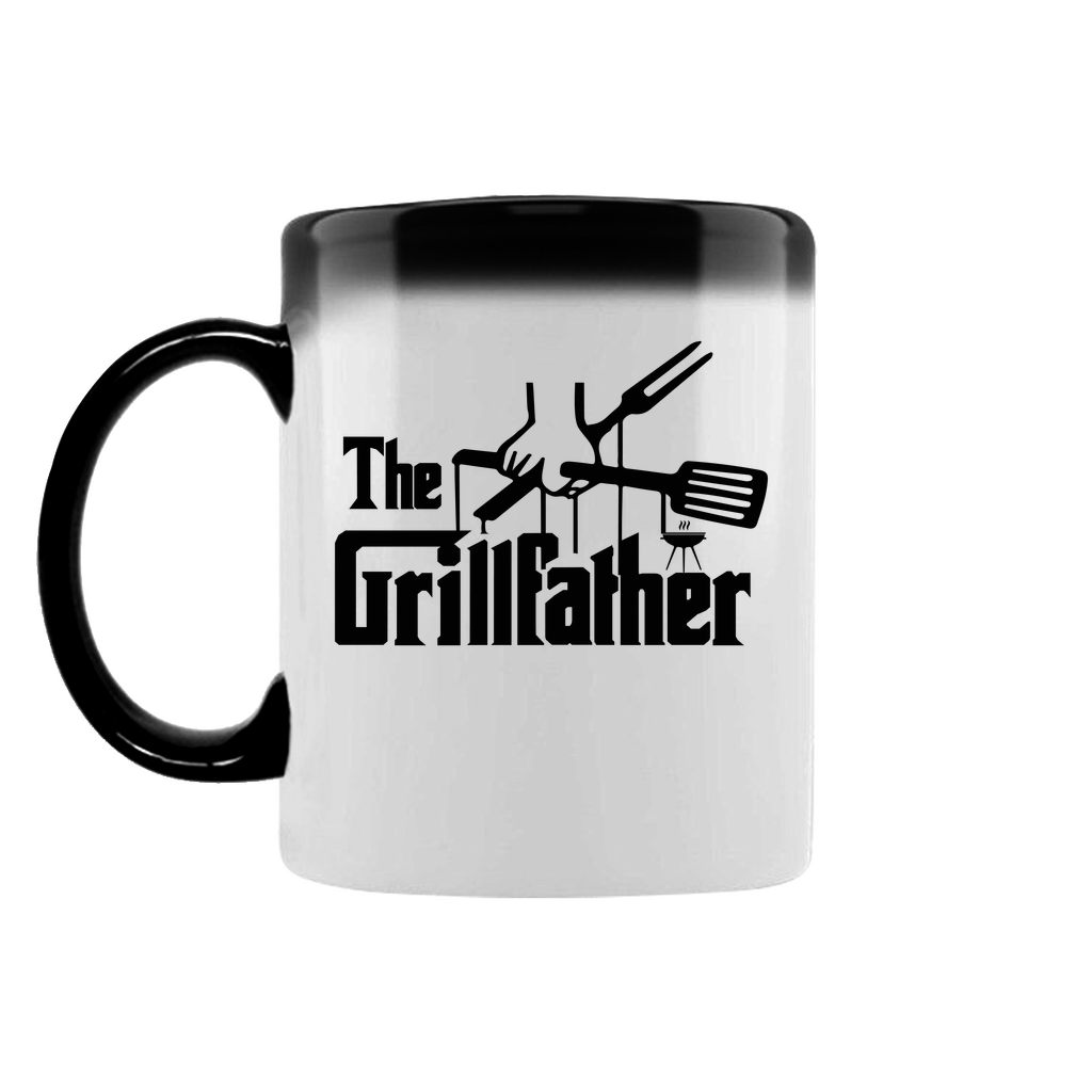 The Grillfather Magic-Tasse – Lustiges Vatertagsgeschenk für Grillmeister