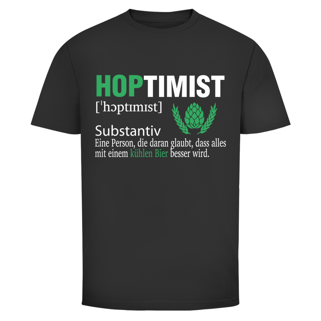 T-Shirt Männer- Hoptimist