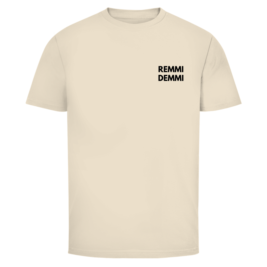 T-Shirt Männer- REMMI DEMMI Minimalistisch