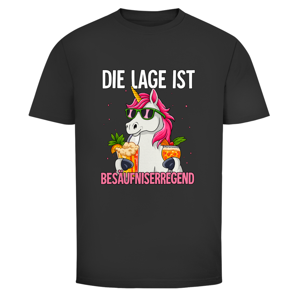 T-Shirt Männer - Die Lage ist Besäufniserregend