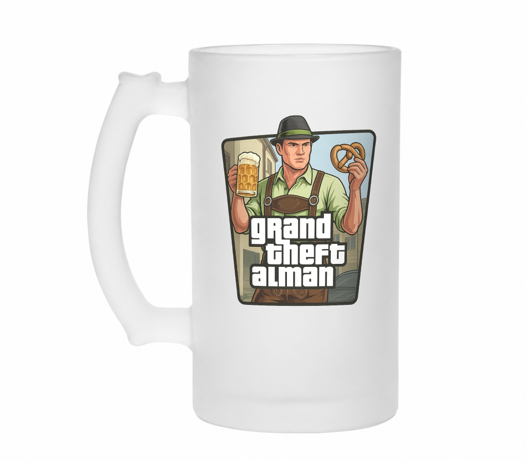 grand theft alman | Bierglas