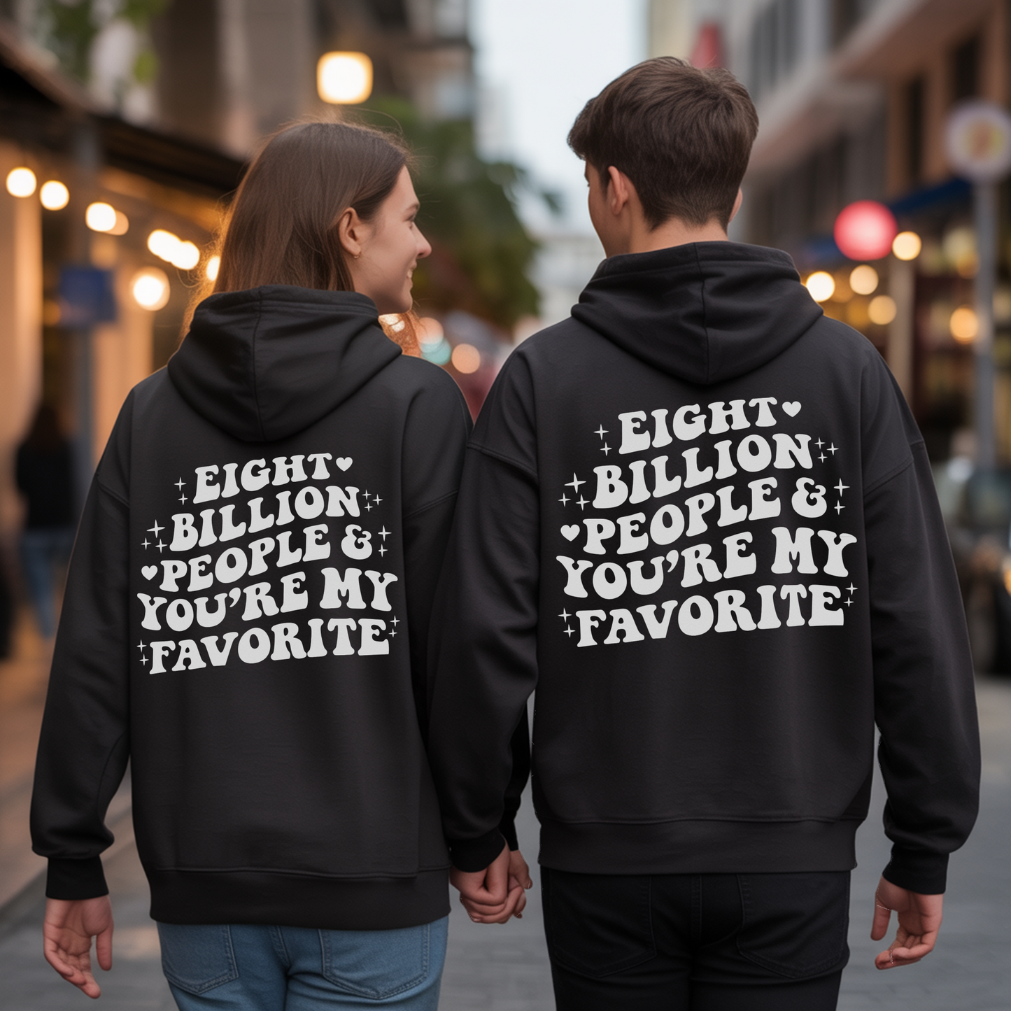 Eight Billion People Rückendruck x Pärchen Bundle