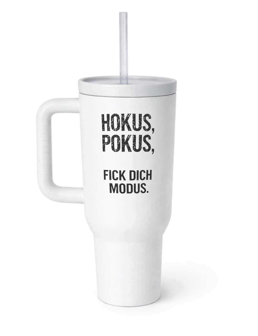 Hokus, Pokus, fick dich Modus | Thermobecher