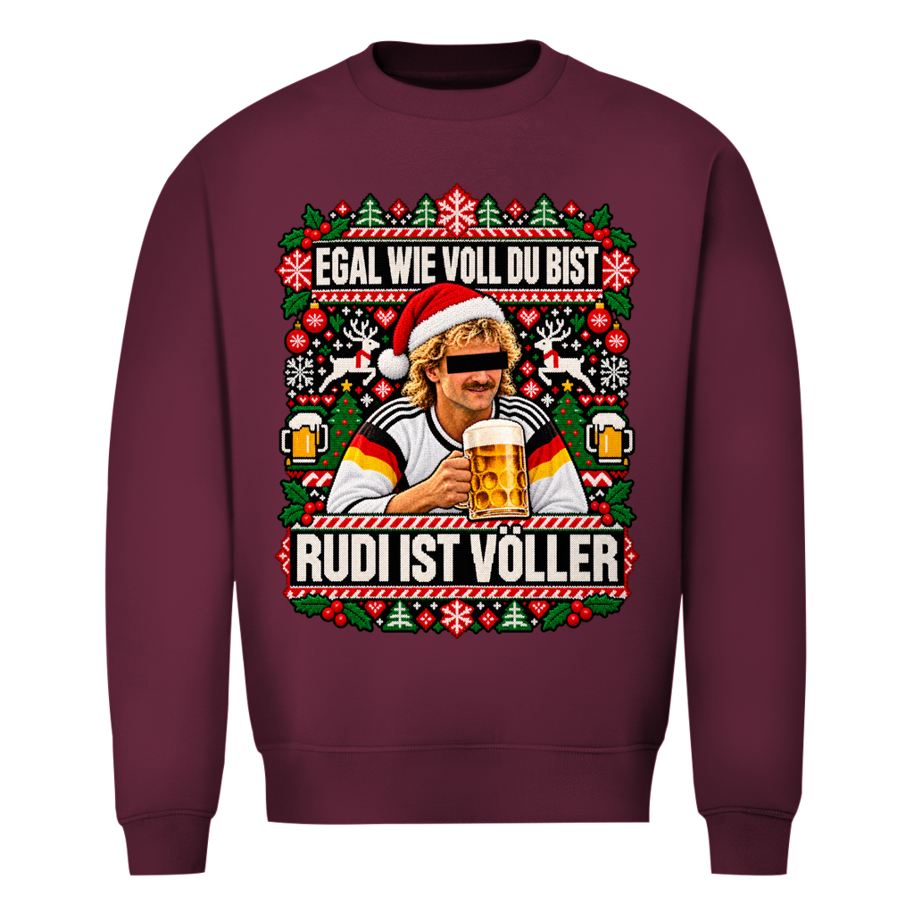 Ugly Völler | | Ugly Sweater — Burgund