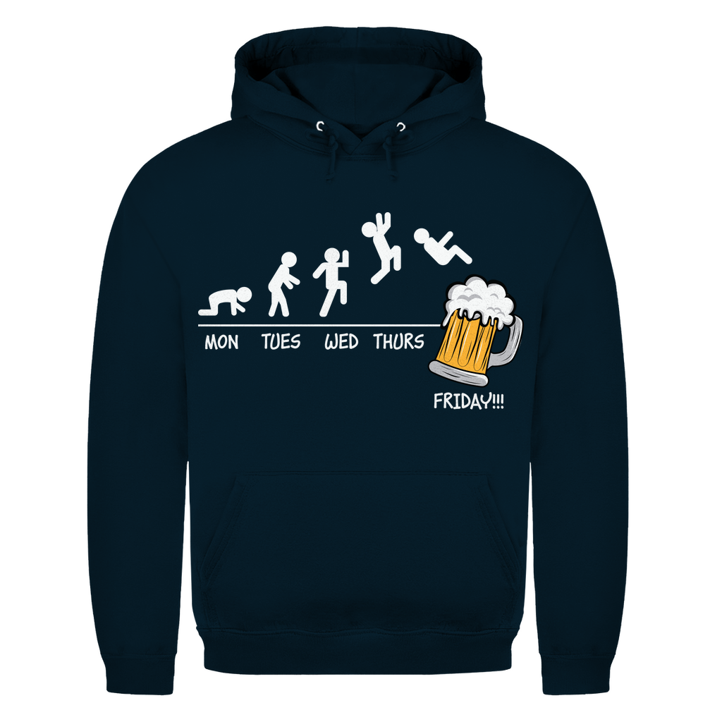 Hoodie Männer– Freitag Bier