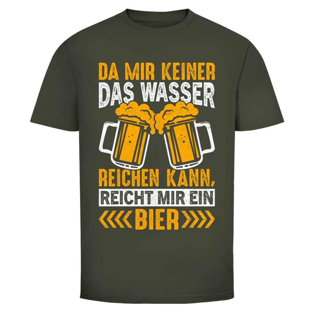 T-Shirt Männer– „Reicht mir ein Bier“