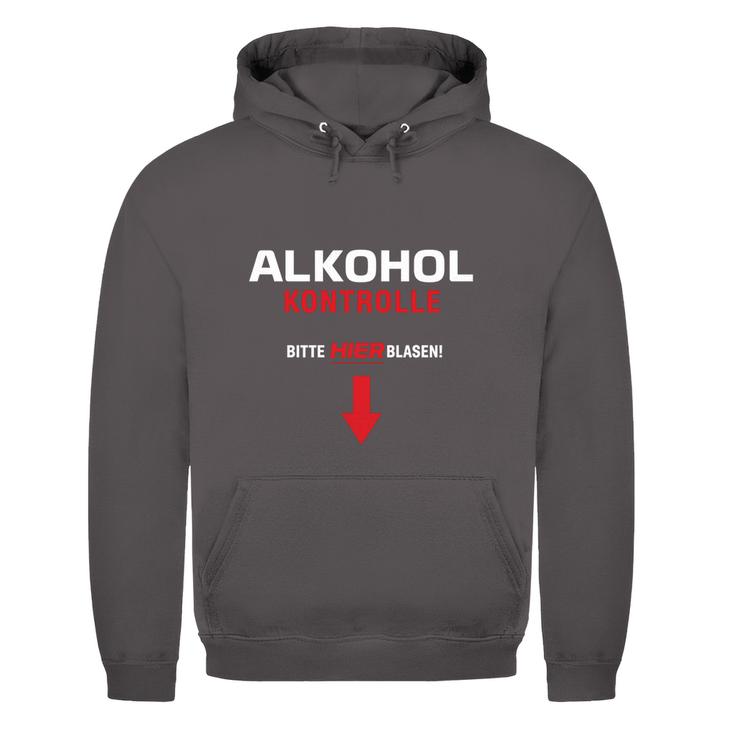 Unisex Hoodie- Alkohol kontrolle