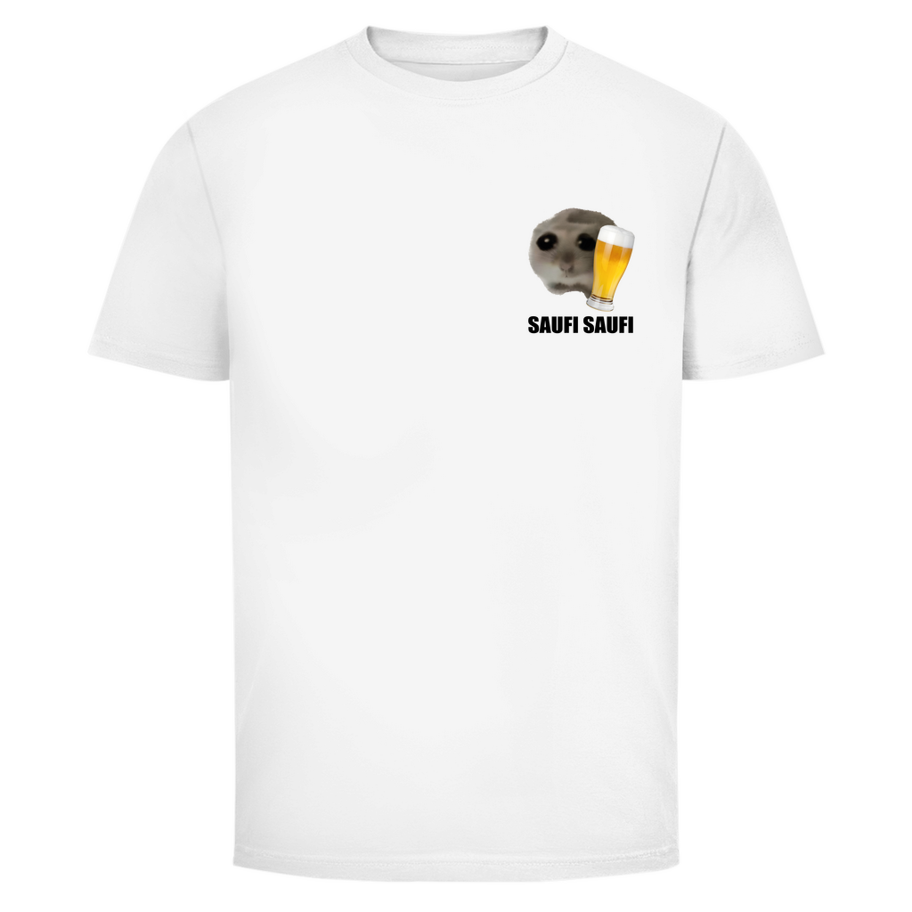 T-Shirt Männer– Saufi Saufi Meme Minimaslistisch