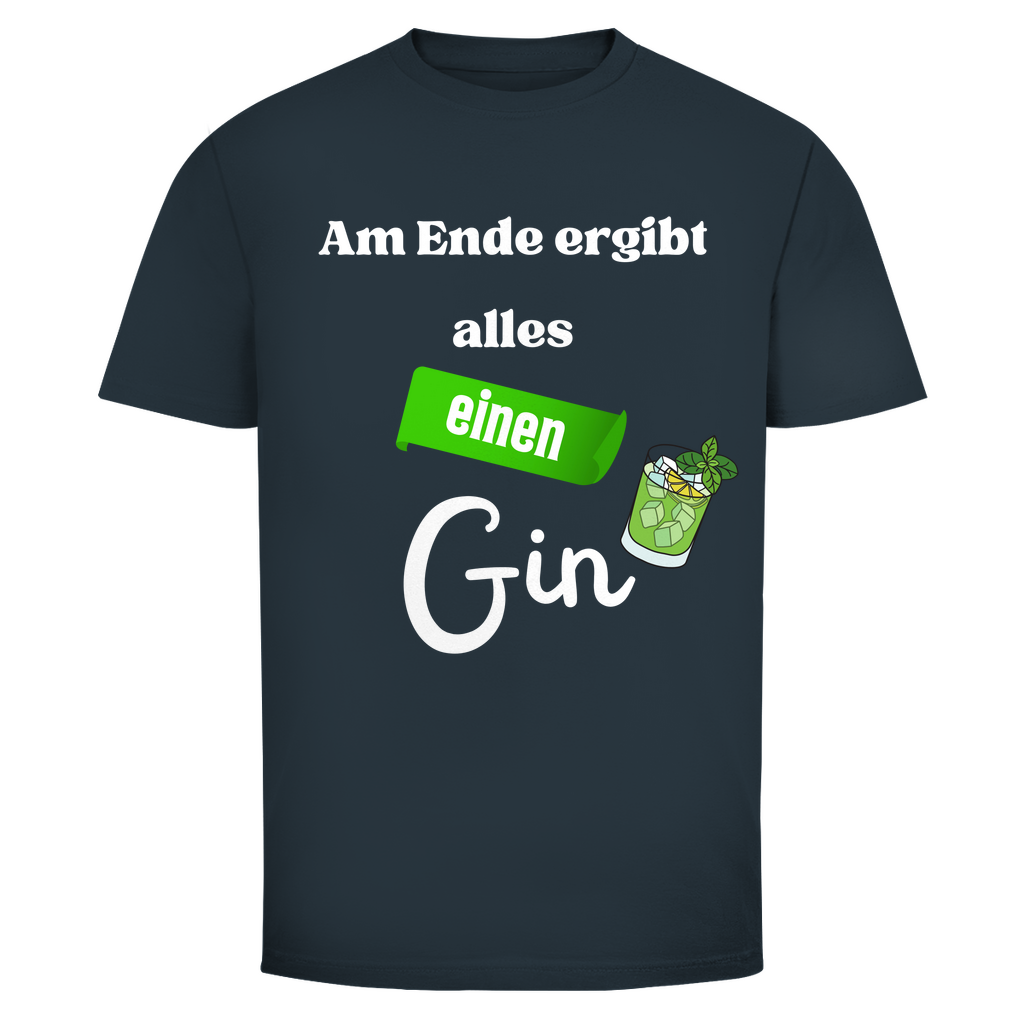 T-Shirt Männer- Gin sei Dank