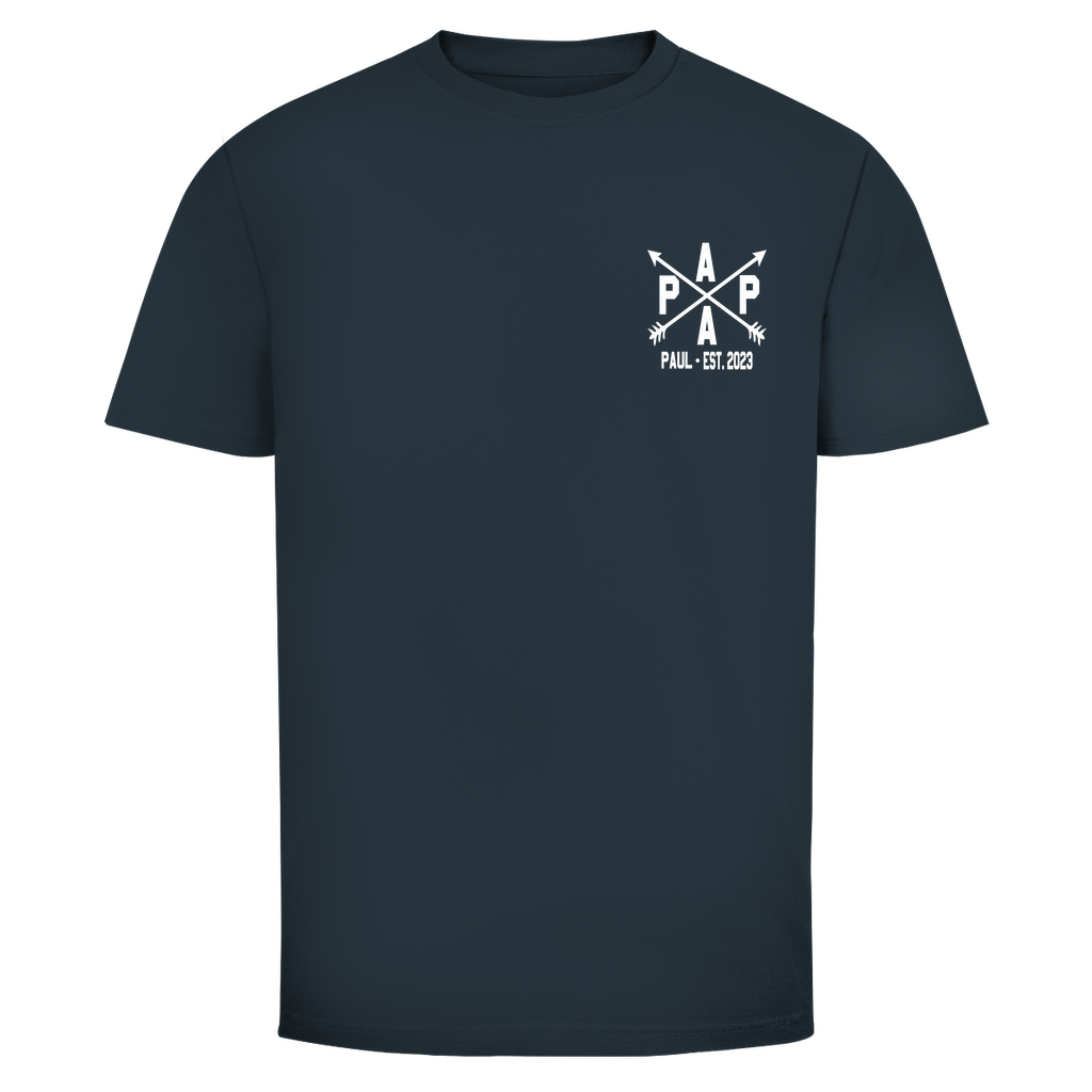 T-Shirt Männer- Personalisiert – mit Name & Jahr