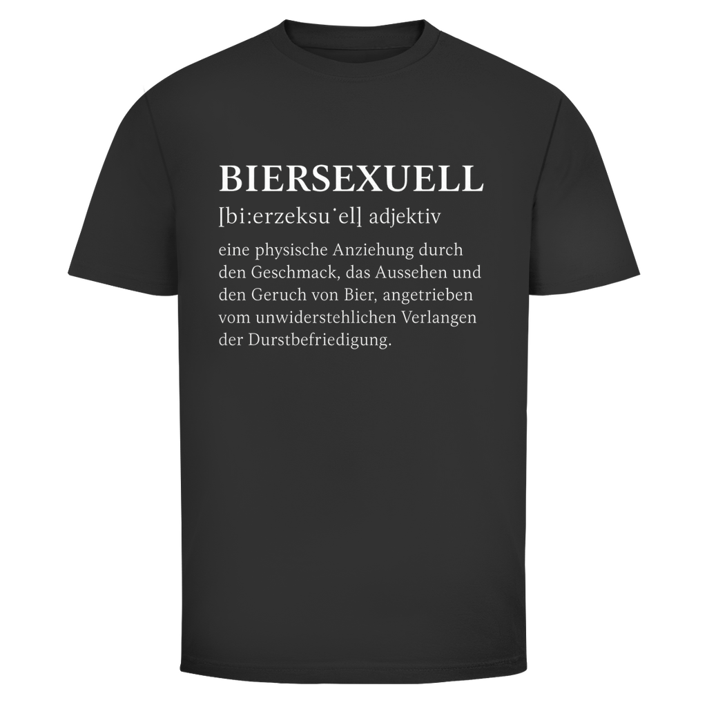 T-Shirt Männer- Biersexuell