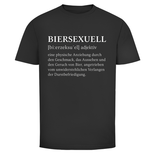 T-Shirt Männer- Biersexuell
