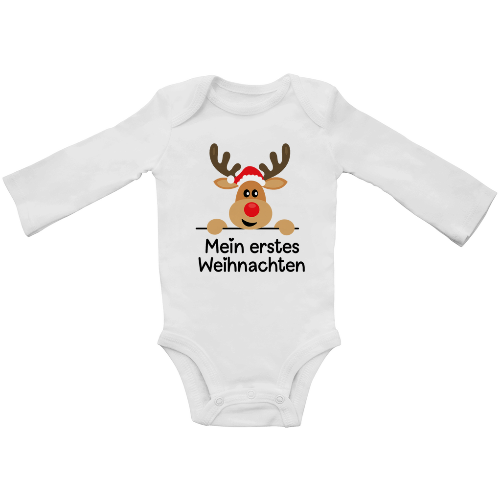 Mein erstes Weihnachten | Baby Body Langarm