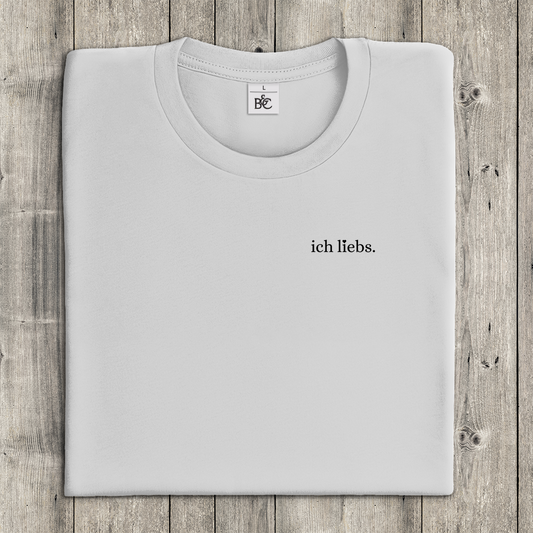 ich liebs. Brustdruck | Premium Frauen T-Shirt