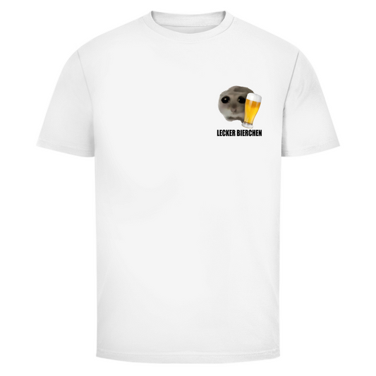 T-Shirt Männer– Lecker Bierchen meme Minimaslistisch