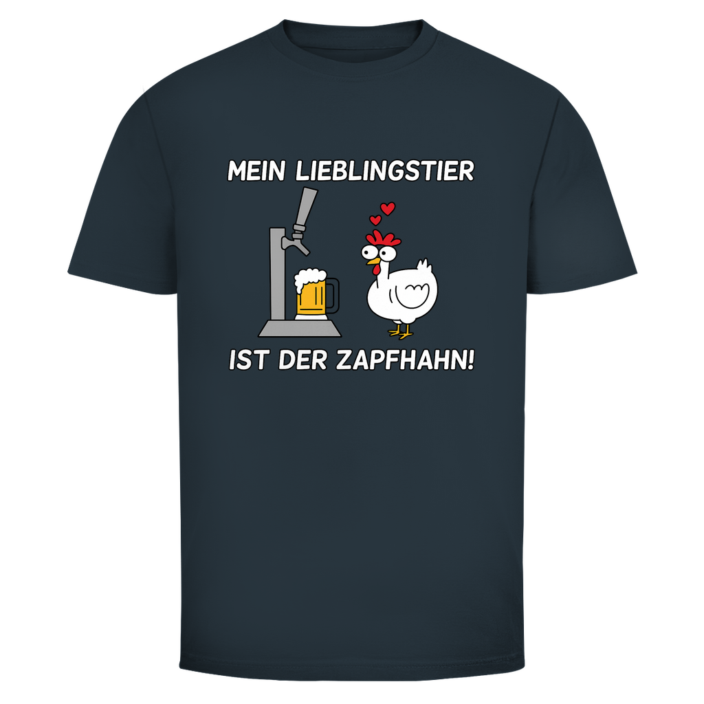 T-Shirt Männer – Mein Lieblingstier ist der Zapfhahn