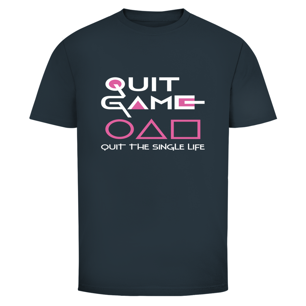 T-Shirt Männer- Quit Game
